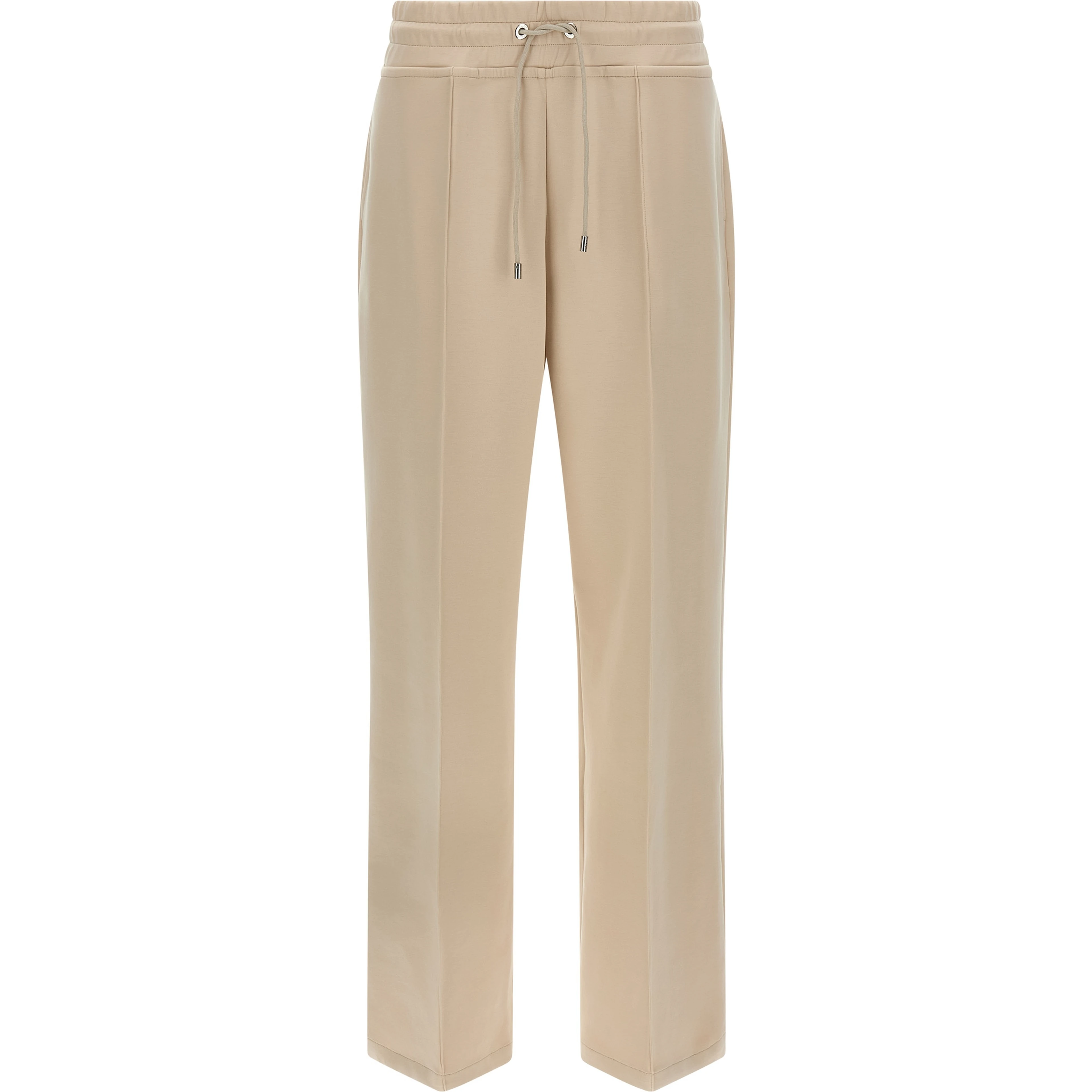 Beige Cotton Joggers (Workout Pants)