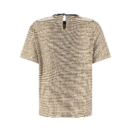 Multicolor Linen T-Shirt