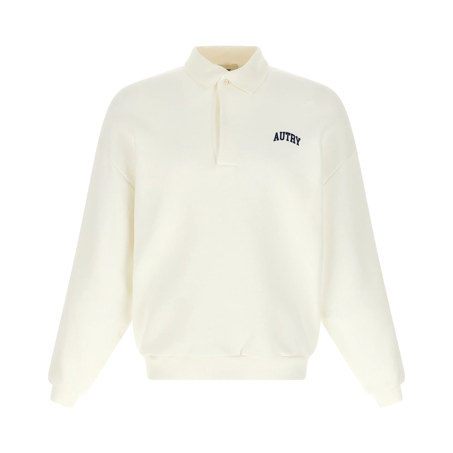 White Cotton Sweatshirt