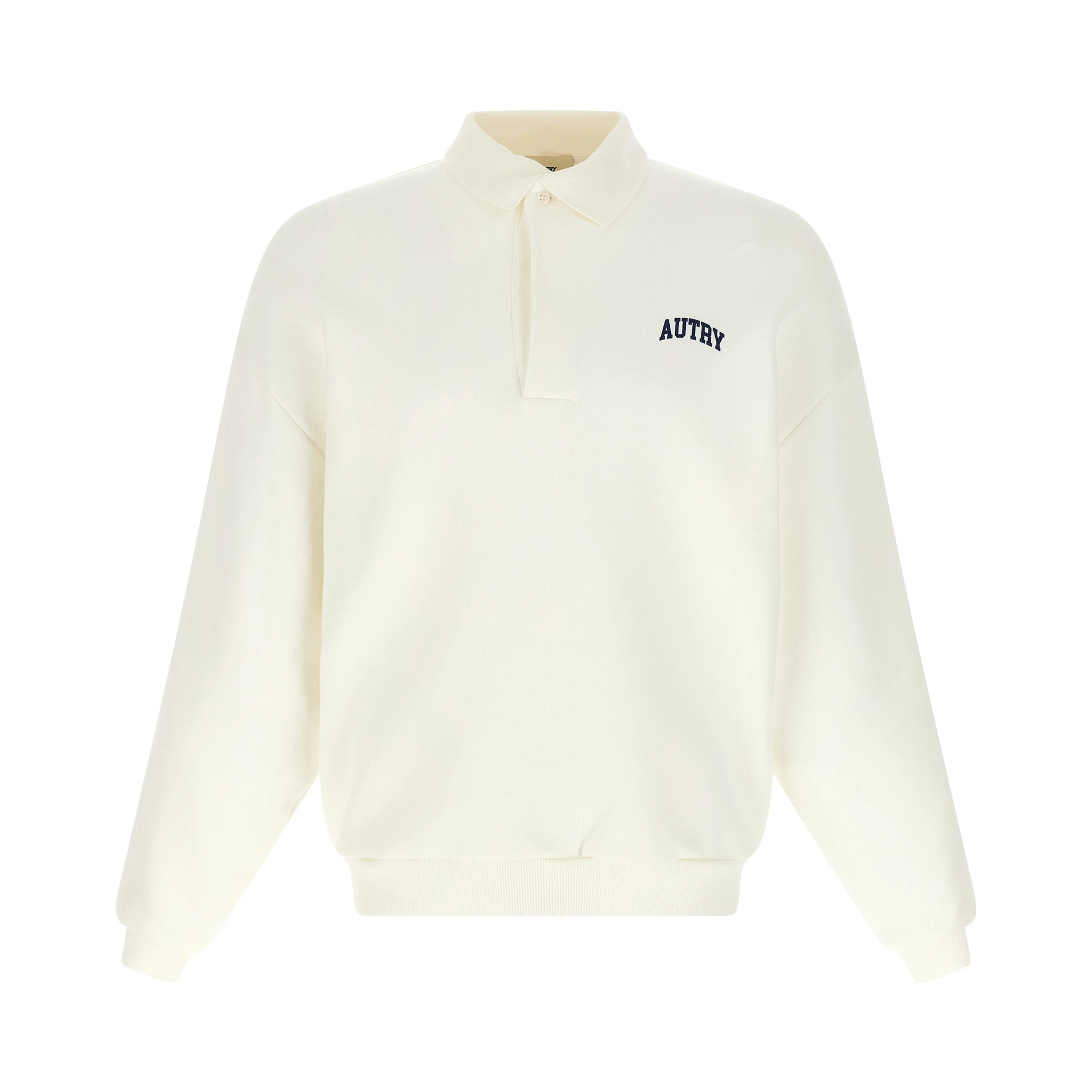 White Cotton Sweatshirt