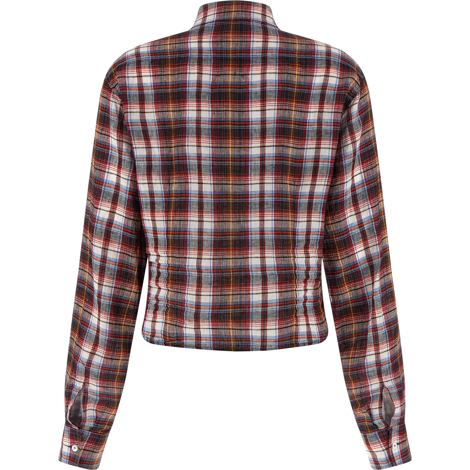 Multicolor Linen Blouse