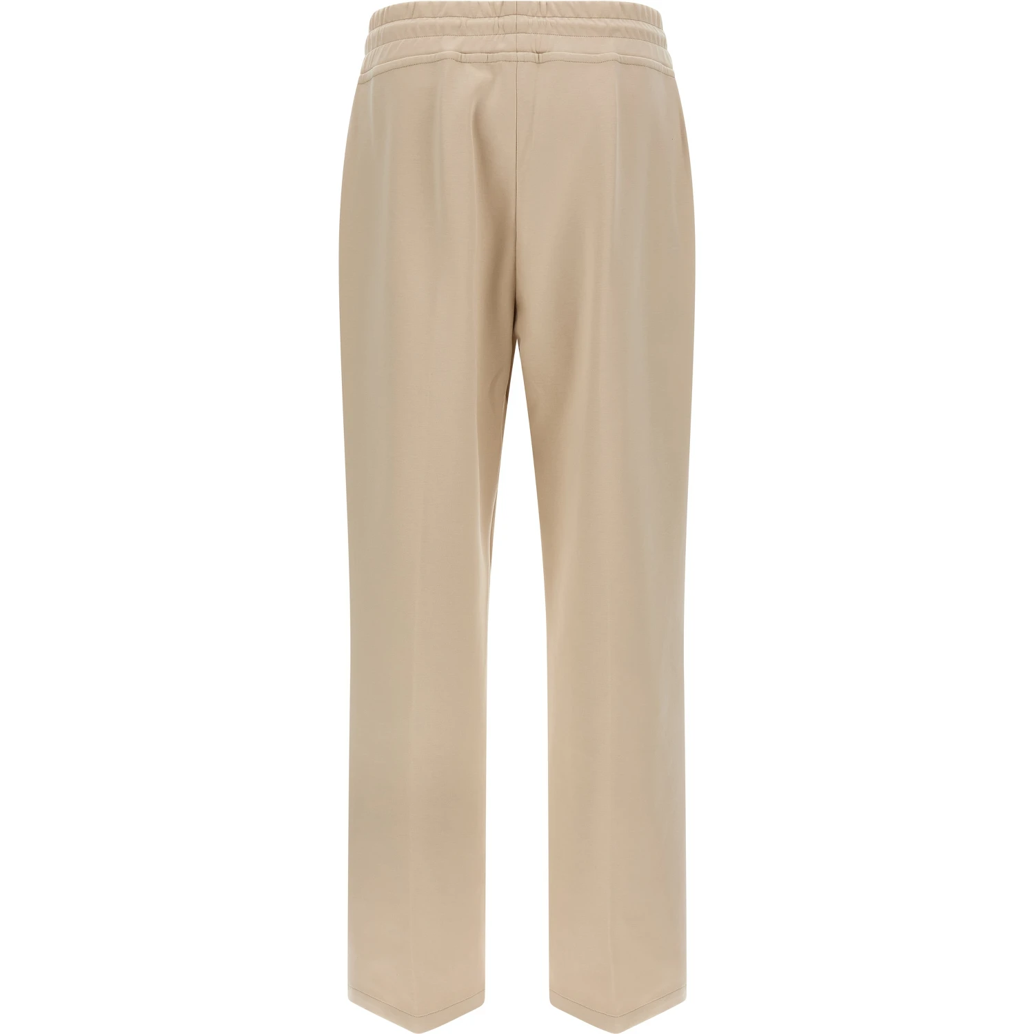 Beige Cotton Joggers (Workout Pants)
