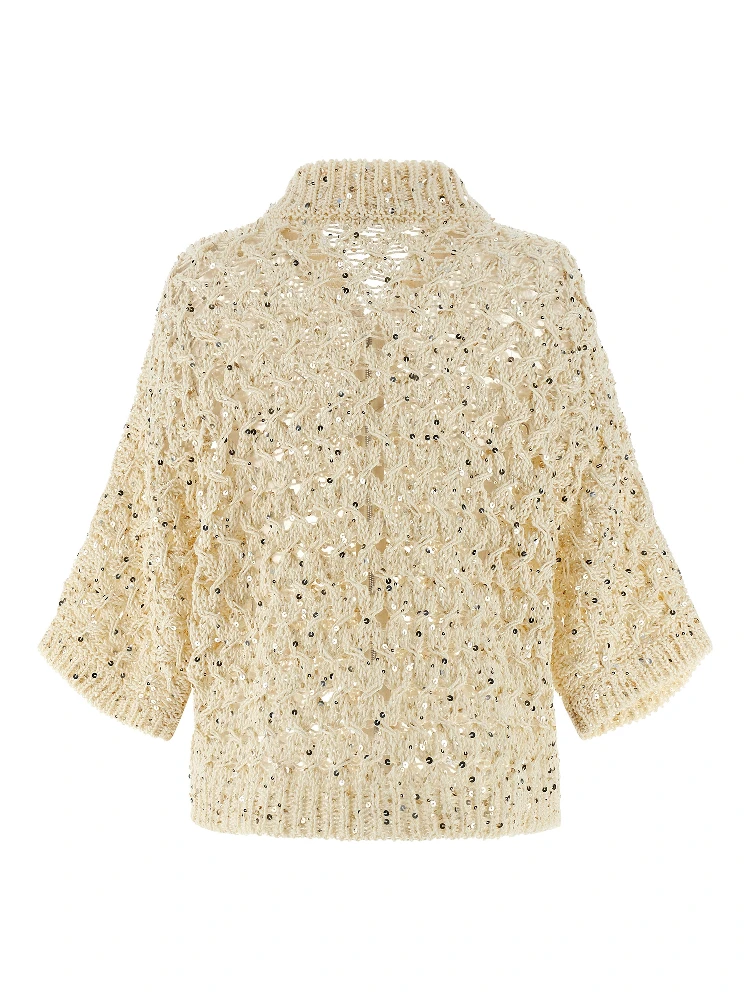 Beige Cotton Cardigan alternative