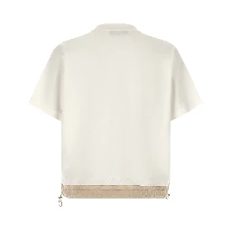 Beige Cotton Sportswear