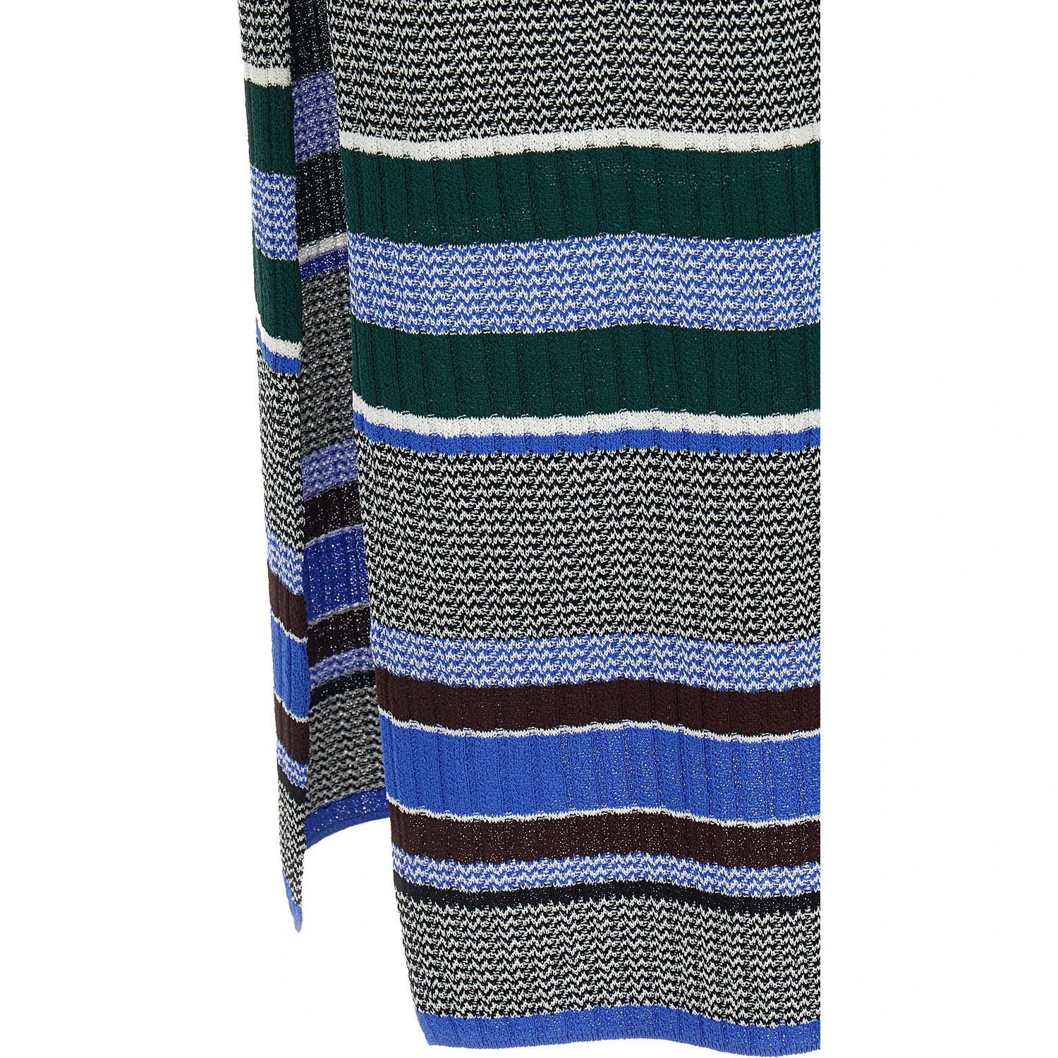 Multicolor Viscose Long Dress