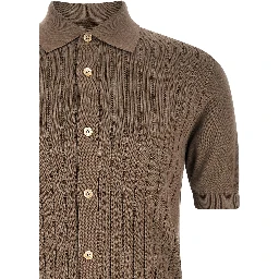 Brown Cotton Blouse