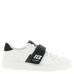 Bicolor Calfskin Low Top Sneakers