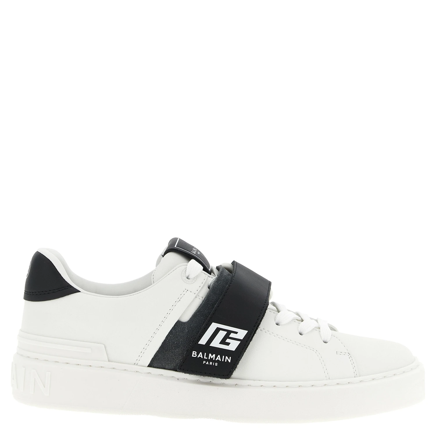 Bicolor Calfskin Low Top Sneakers