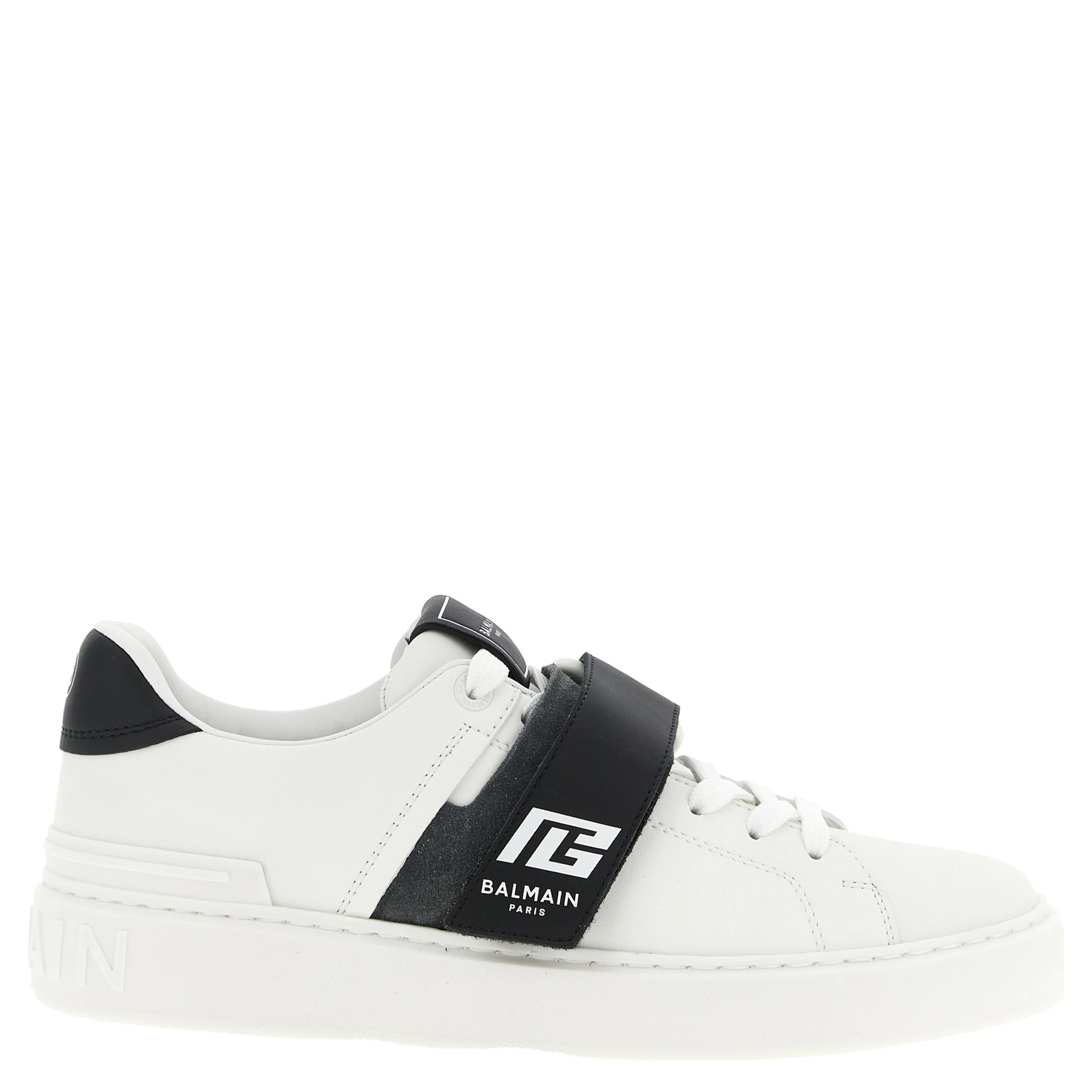 Bicolor Calfskin Low Top Sneakers