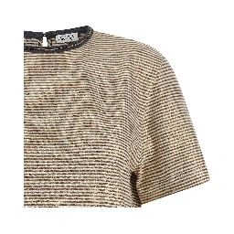 Multicolor Linen T-Shirt