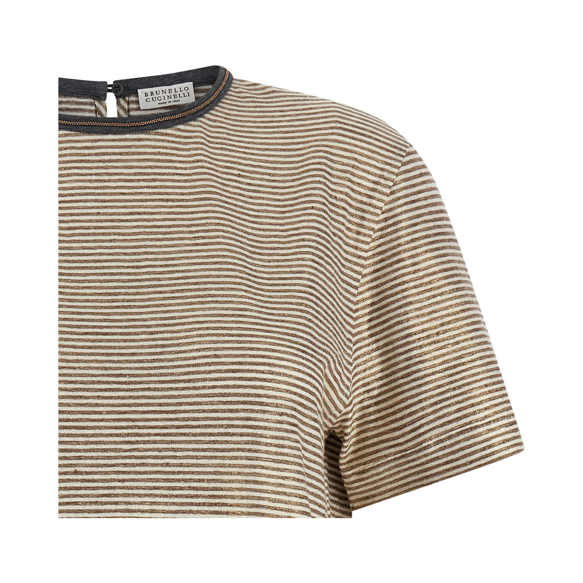Multicolor Linen T-Shirt