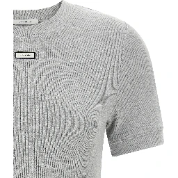Gray Cotton T-Shirt