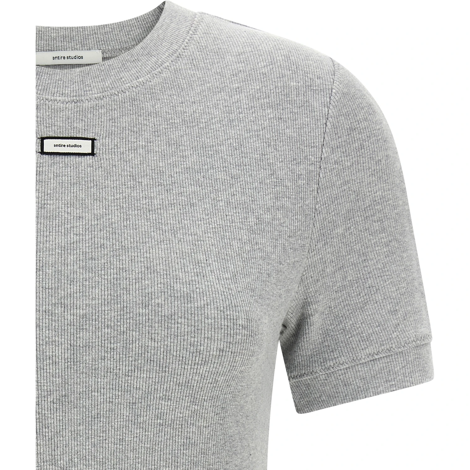 Gray Cotton T-Shirt