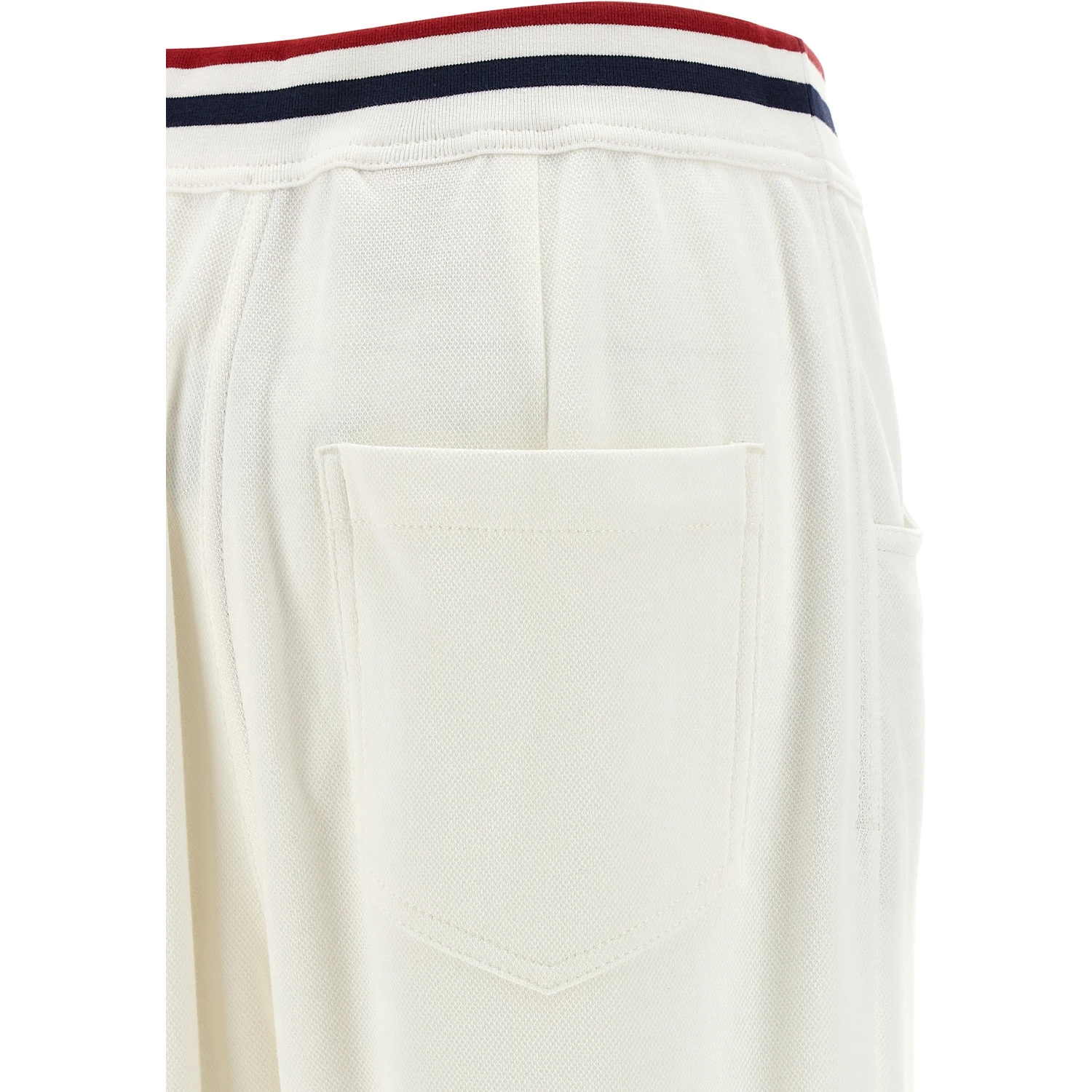 White Cotton Joggers (Workout Pants)