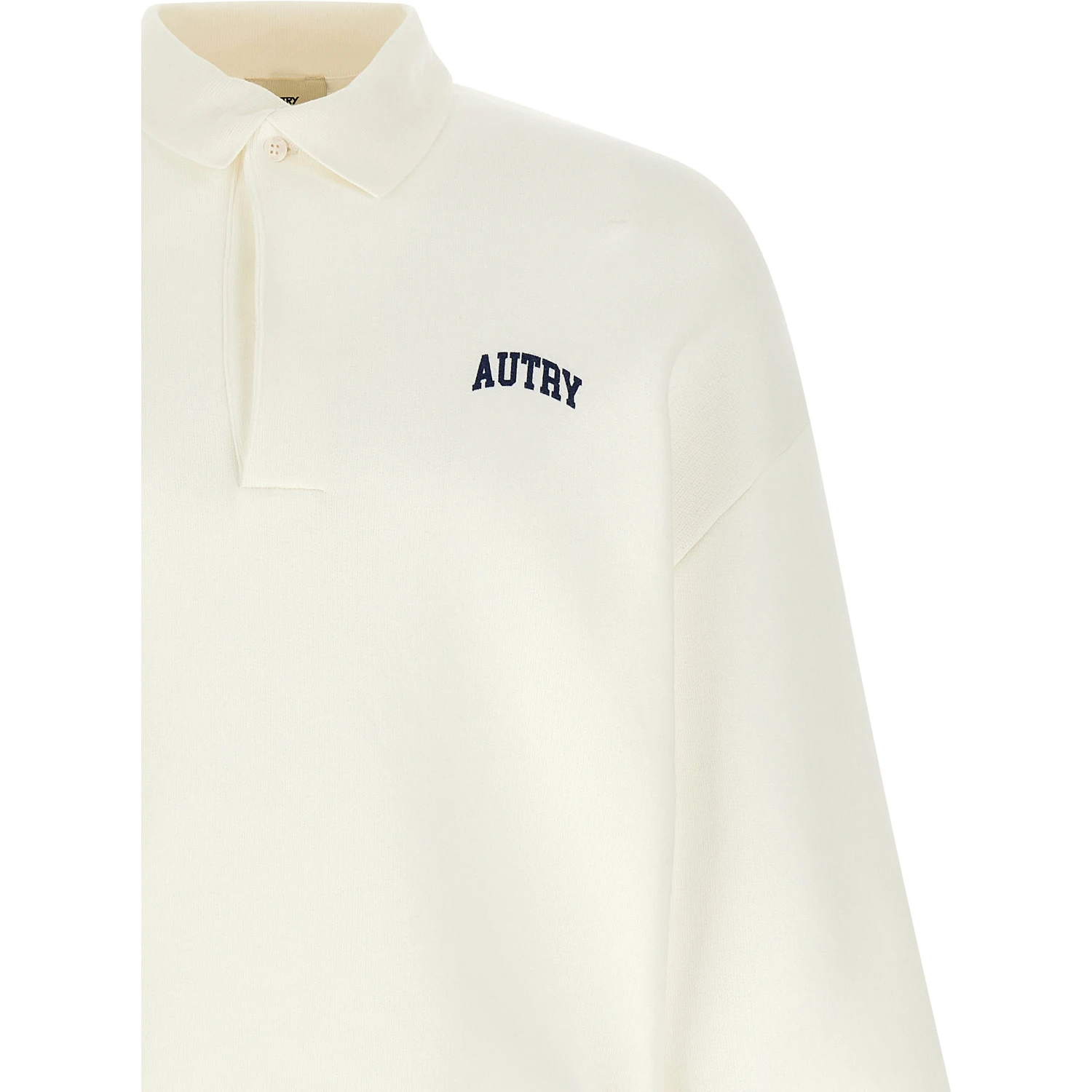 White Cotton Sweatshirt