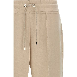 Beige Cotton Joggers (Workout Pants)