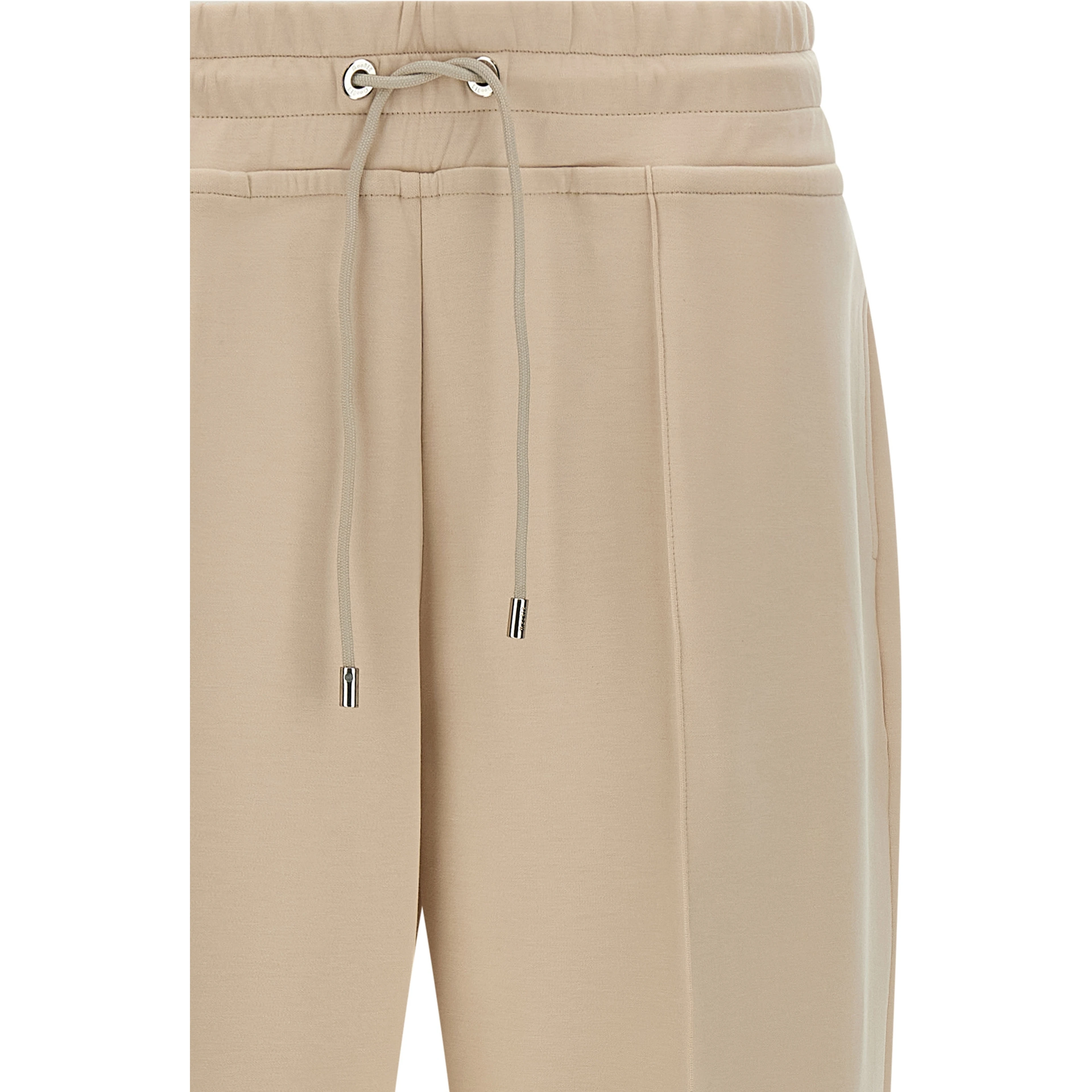 Beige Cotton Joggers (Workout Pants)
