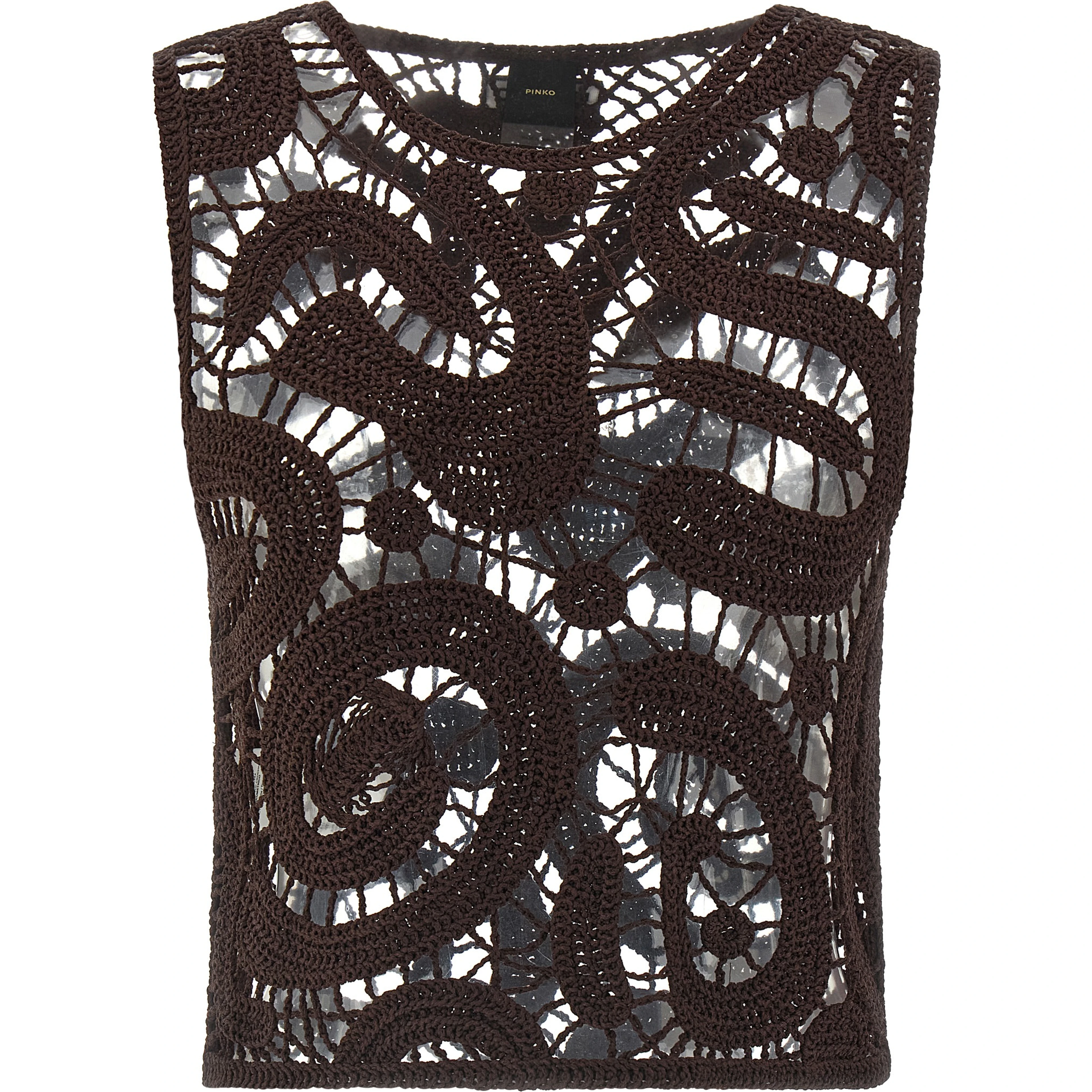 Brown Viscose Blouse