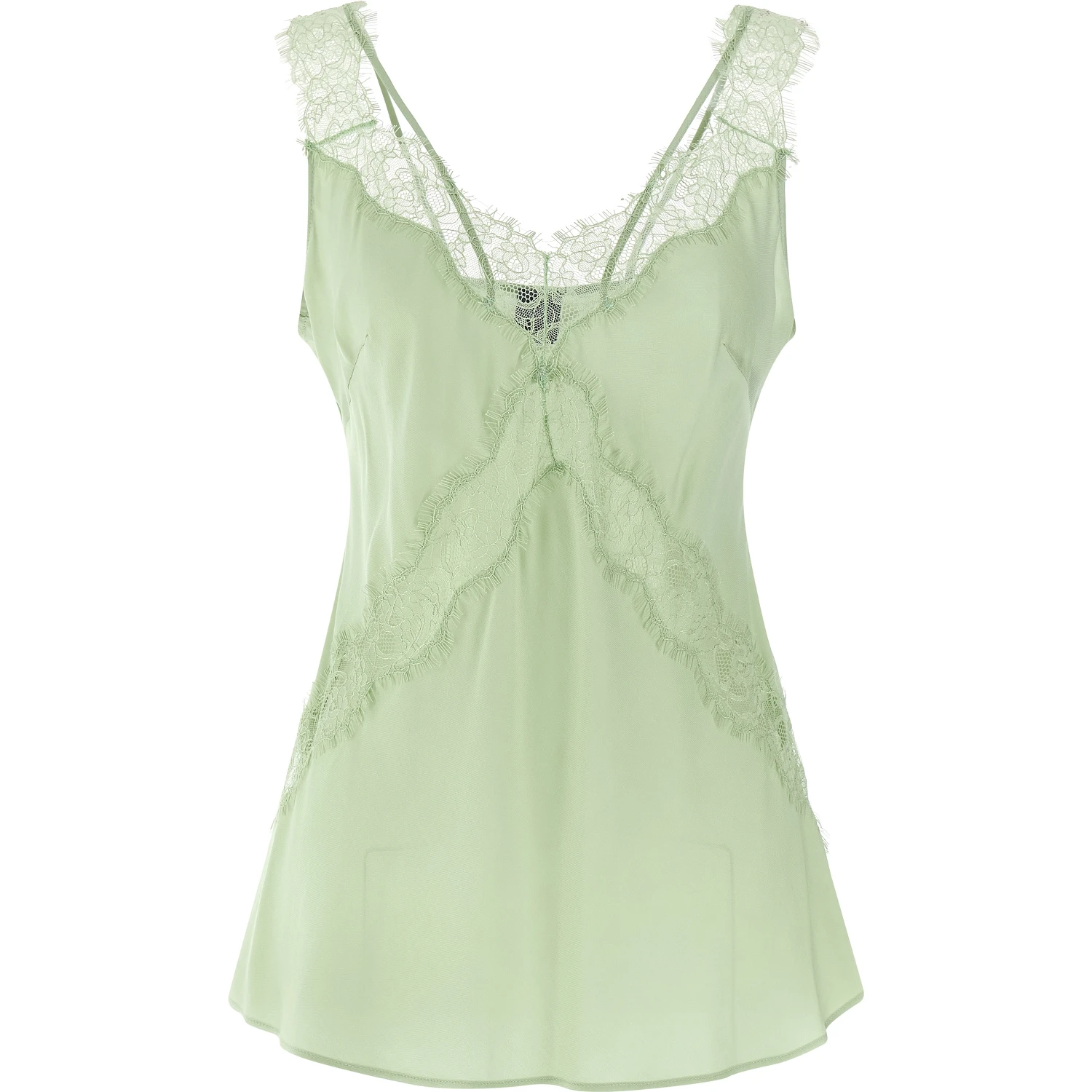 Bicolor Viscose Blouse