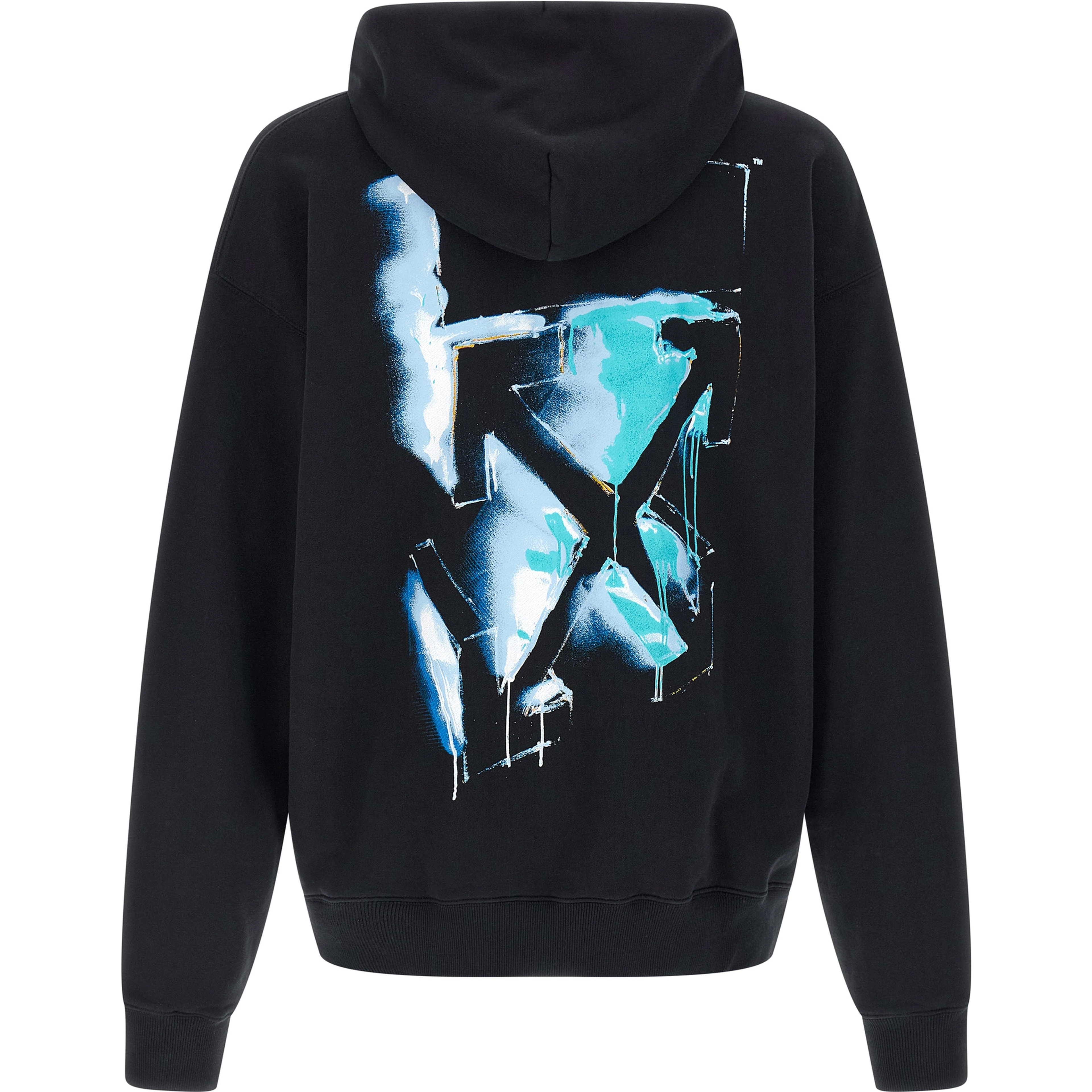 Black Cotton Sweatshirt