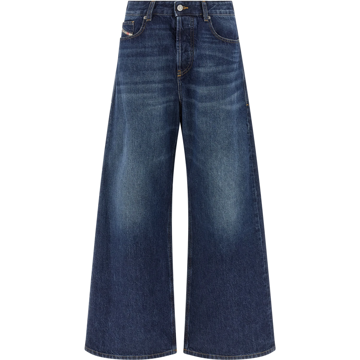 Blue Cotton Jeans Denim