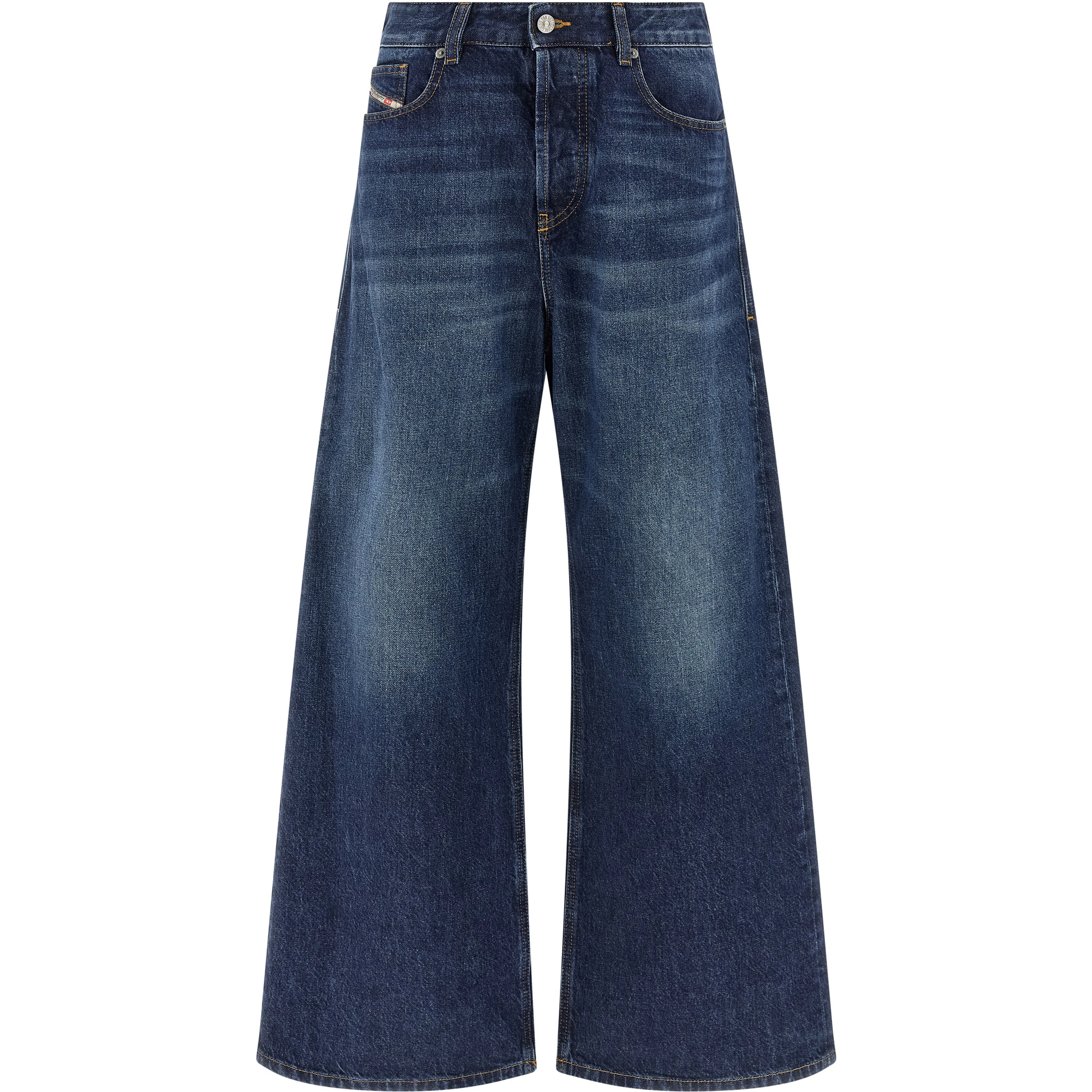 Blue Cotton Jeans Denim