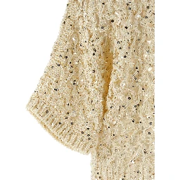 Beige Cotton Cardigan