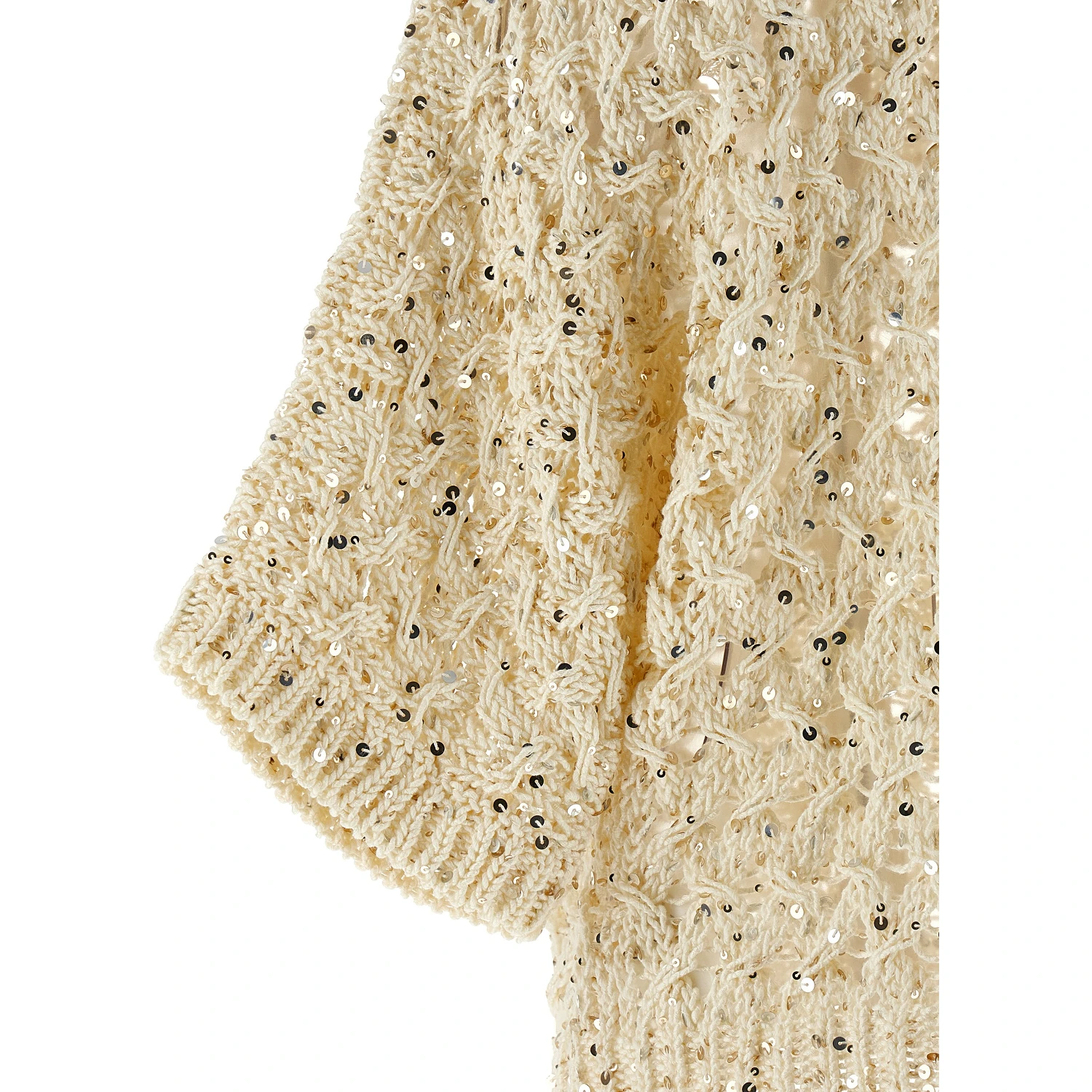 Beige Cotton Cardigan