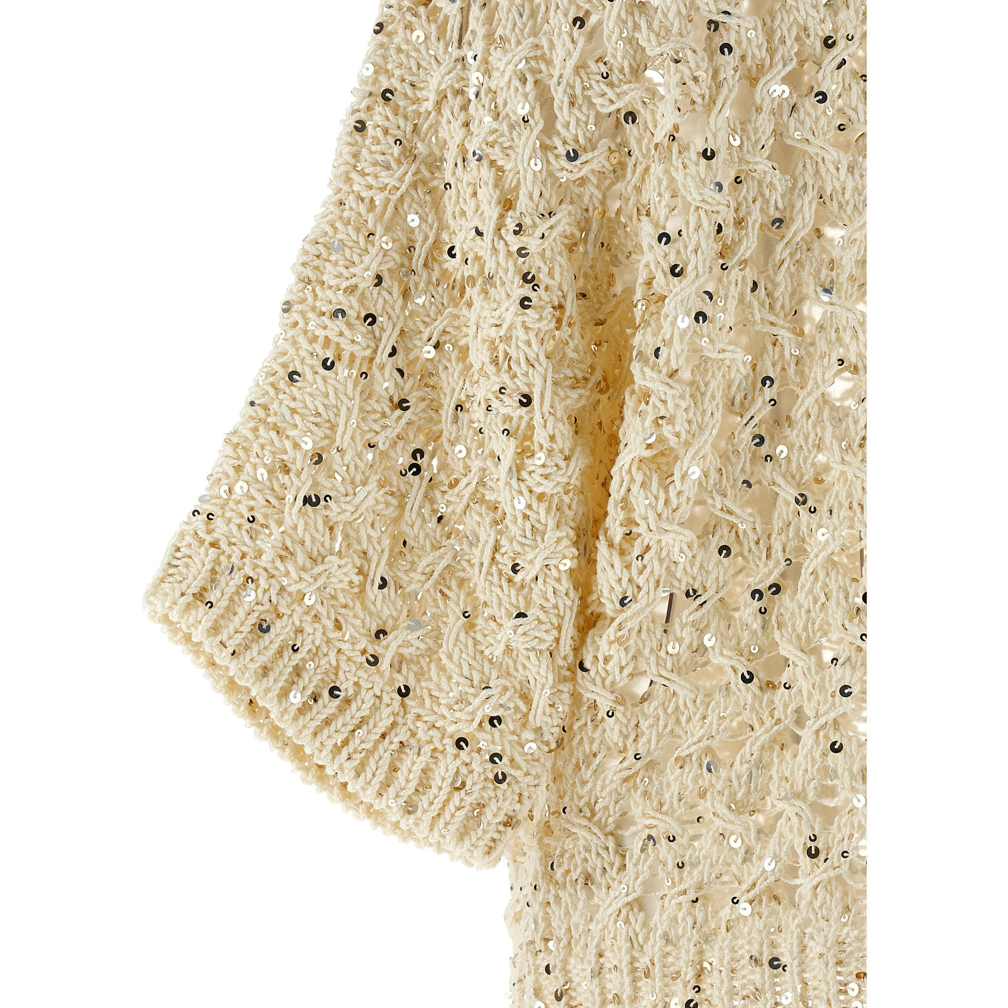 Beige Cotton Cardigan
