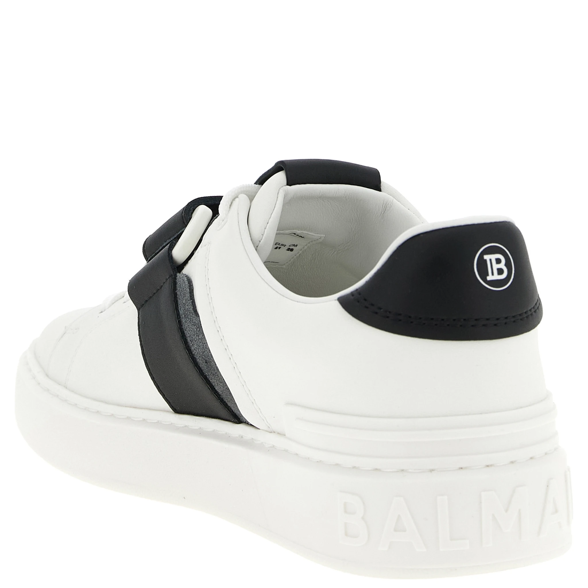 Bicolor Calfskin Low Top Sneakers