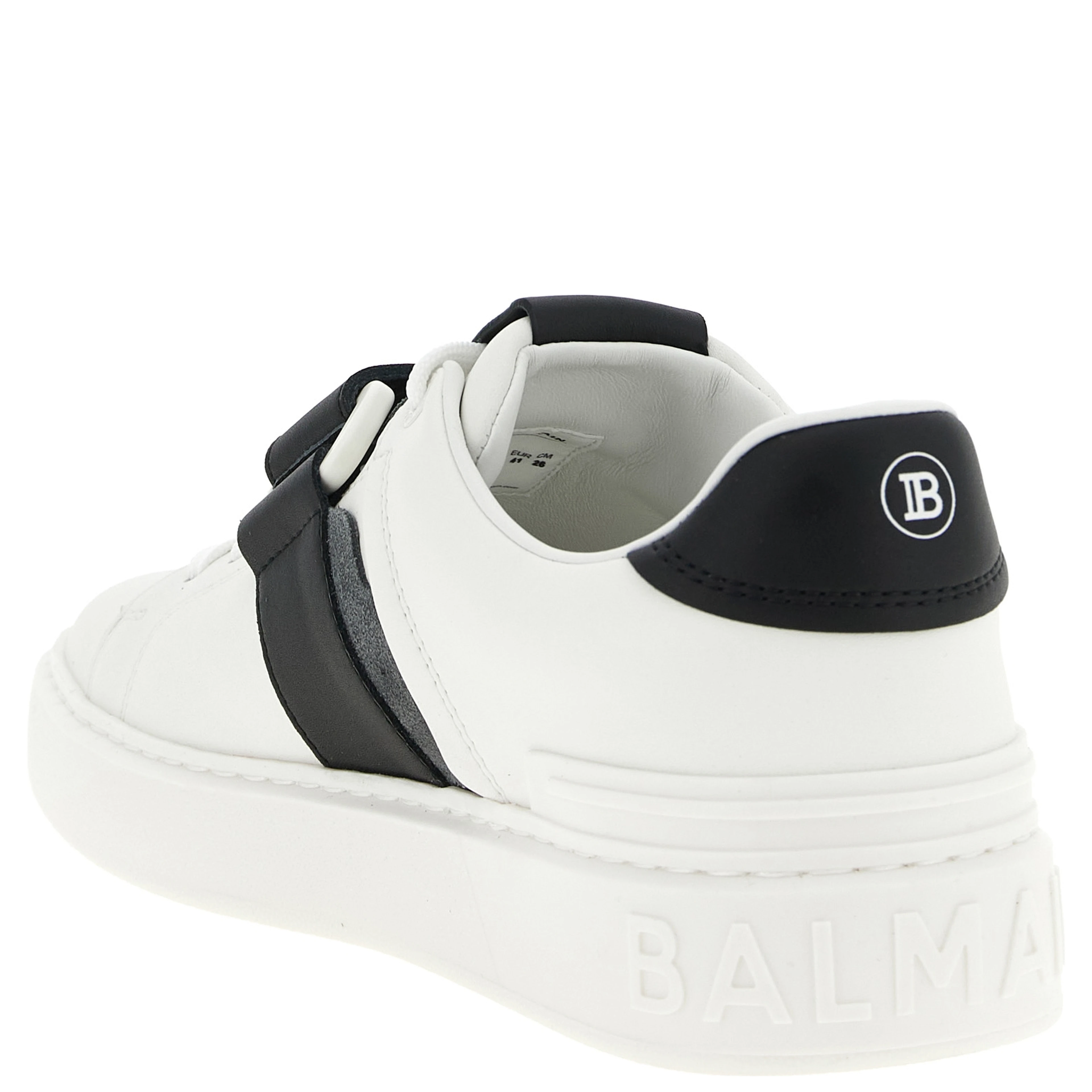 Bicolor Calfskin Low Top Sneakers