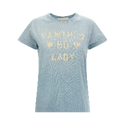 Blue Cotton T-Shirt