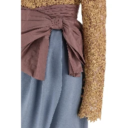 Multicolor Cotton Short Dress