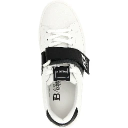 Bicolor Calfskin Low Top Sneakers