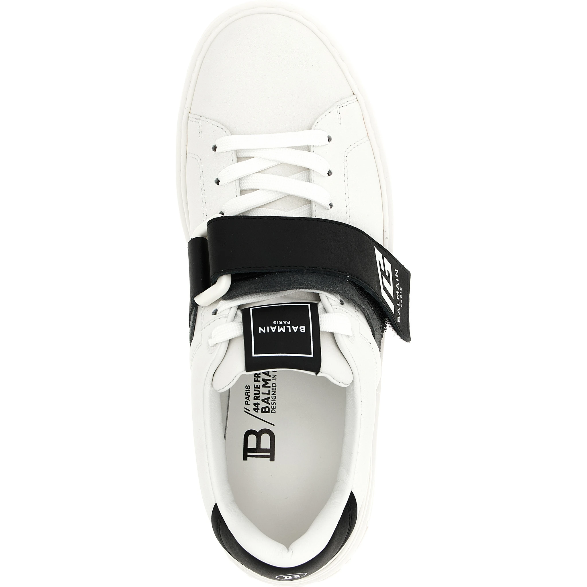 Bicolor Calfskin Low Top Sneakers