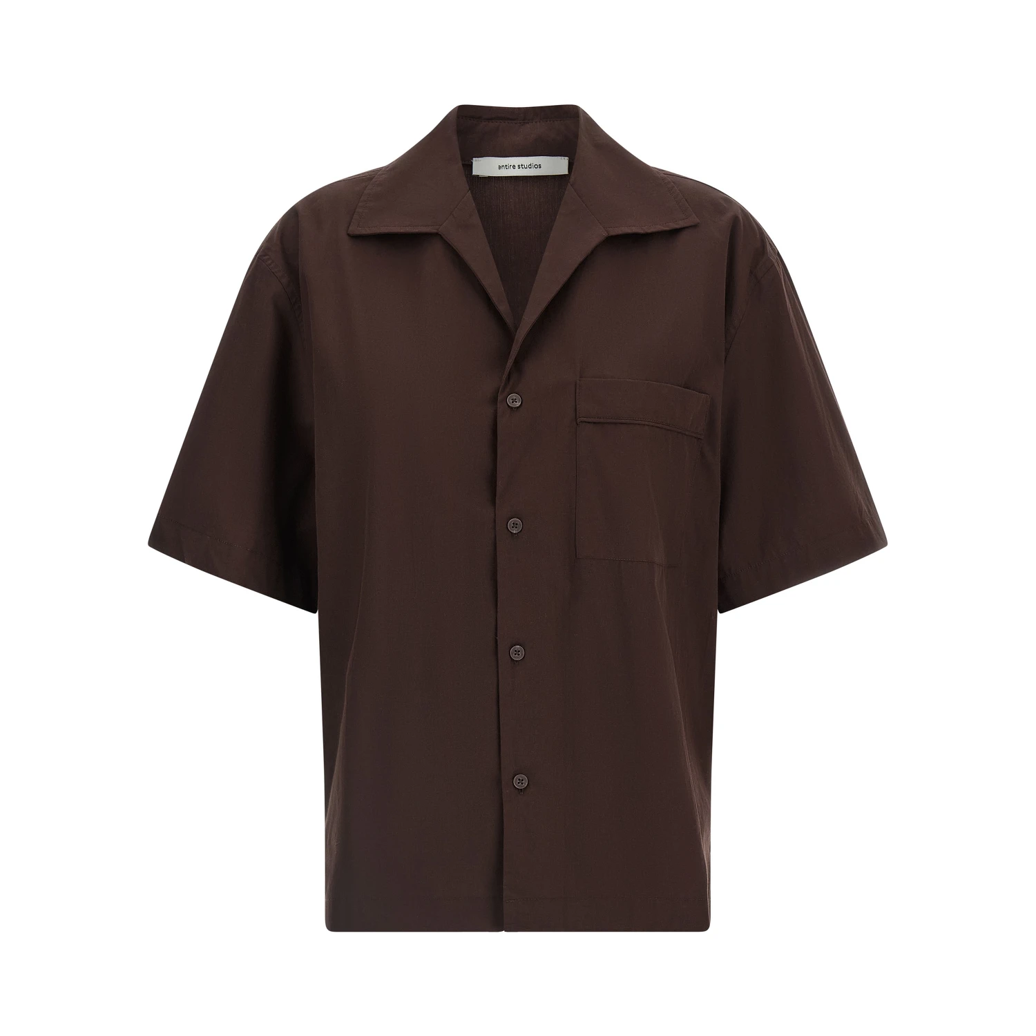 Brown Cotton Blouse