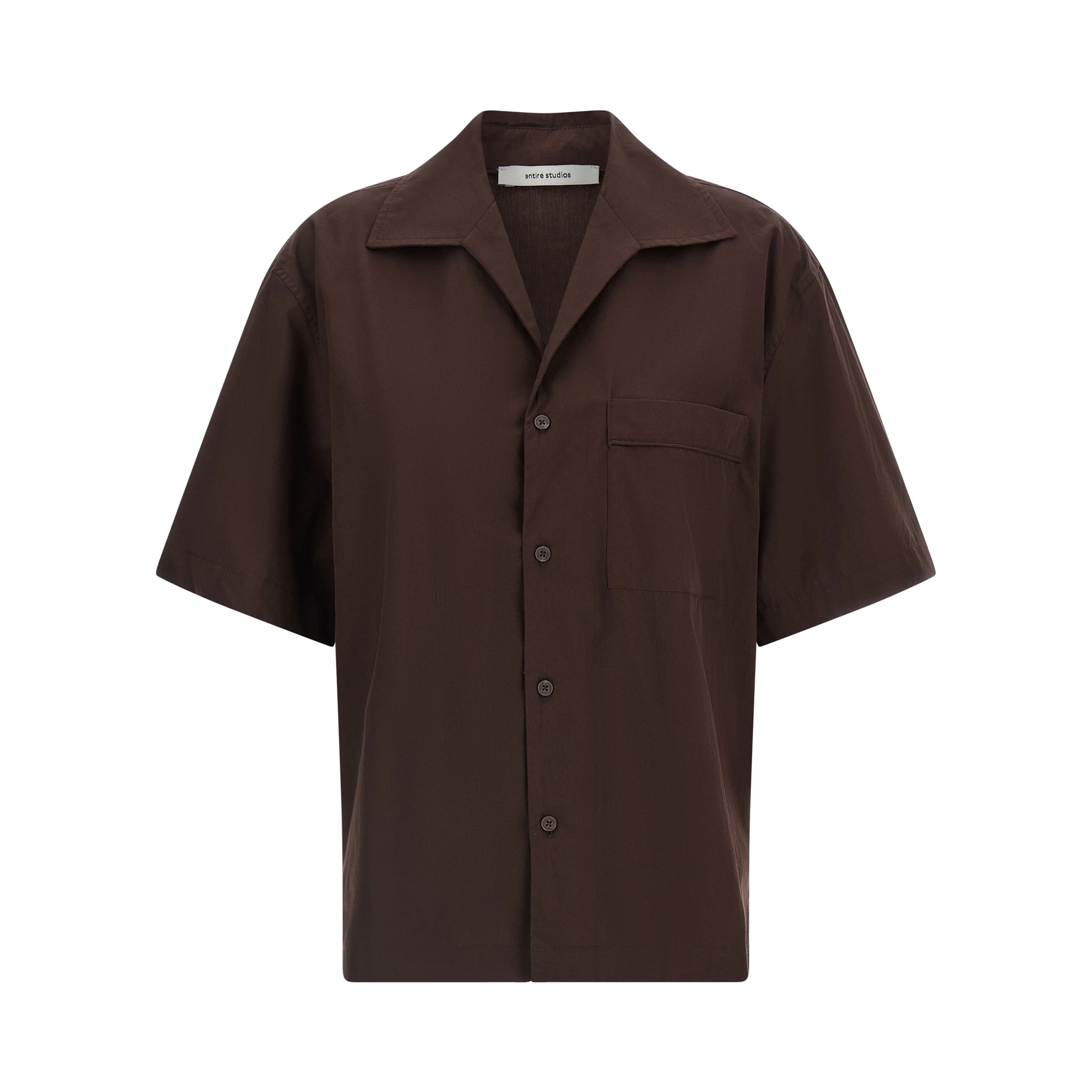 Brown Cotton Blouse
