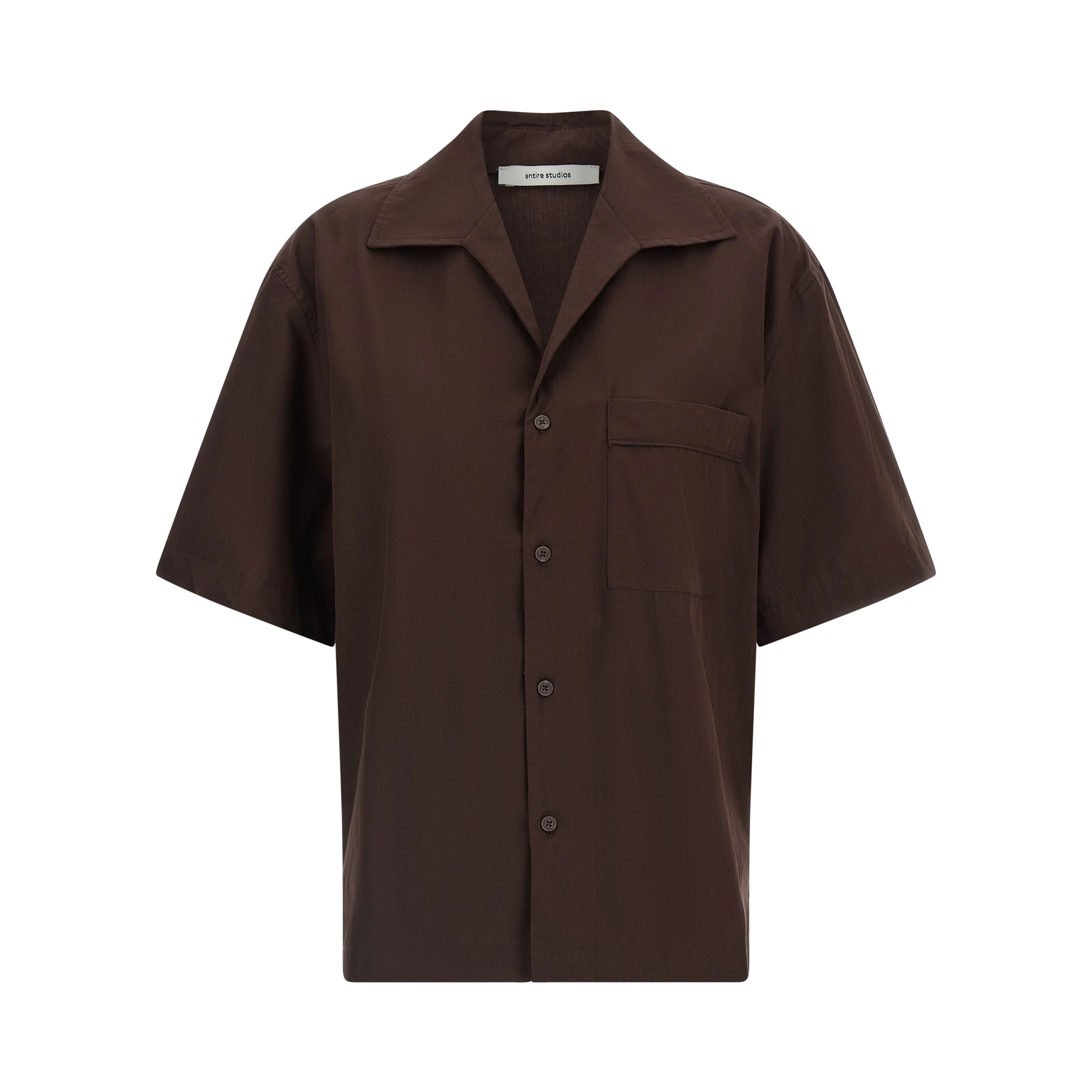 Brown Cotton Blouse
