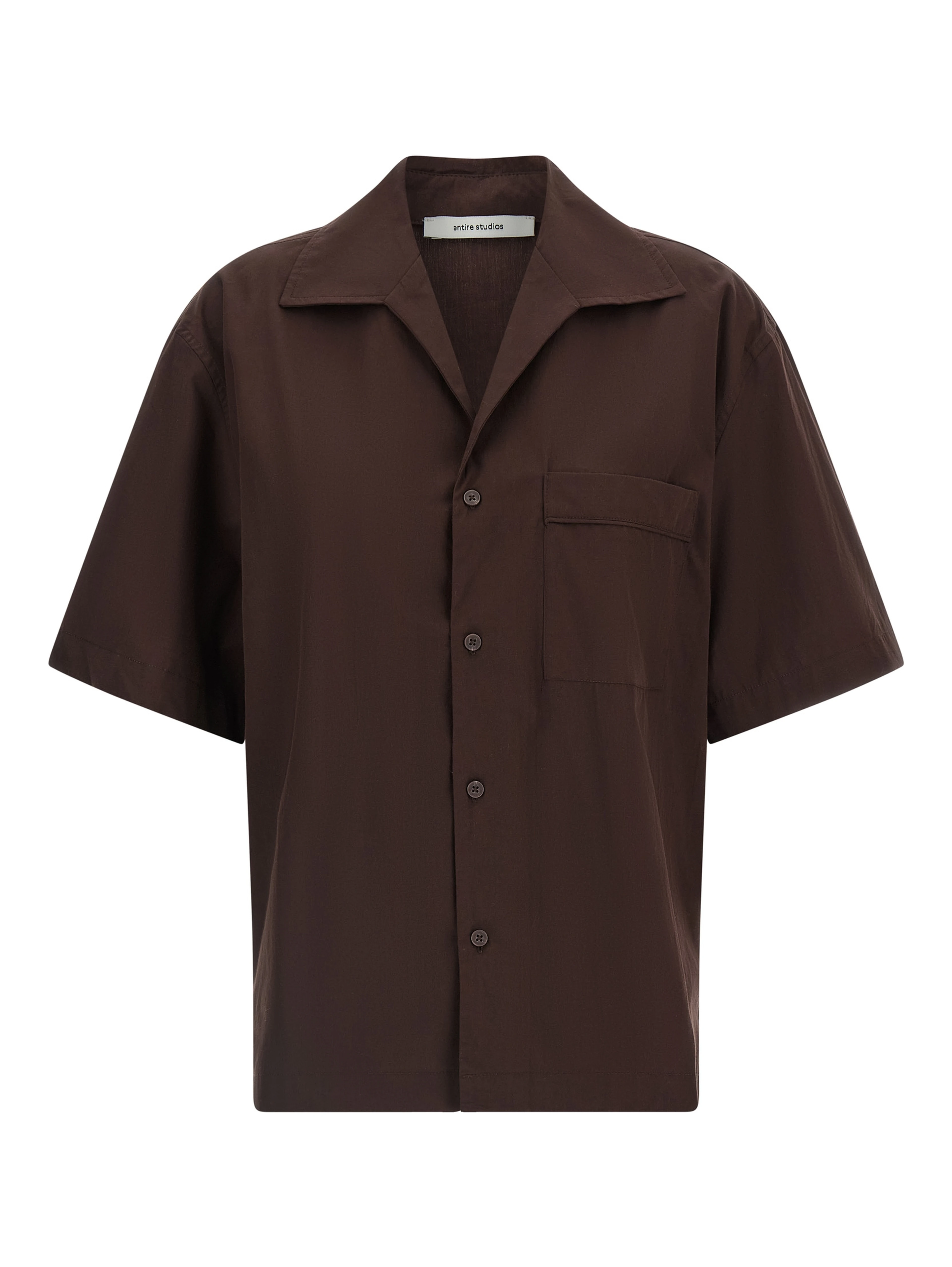 Brown Cotton Blouse