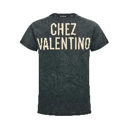 Gray Cotton T-Shirt