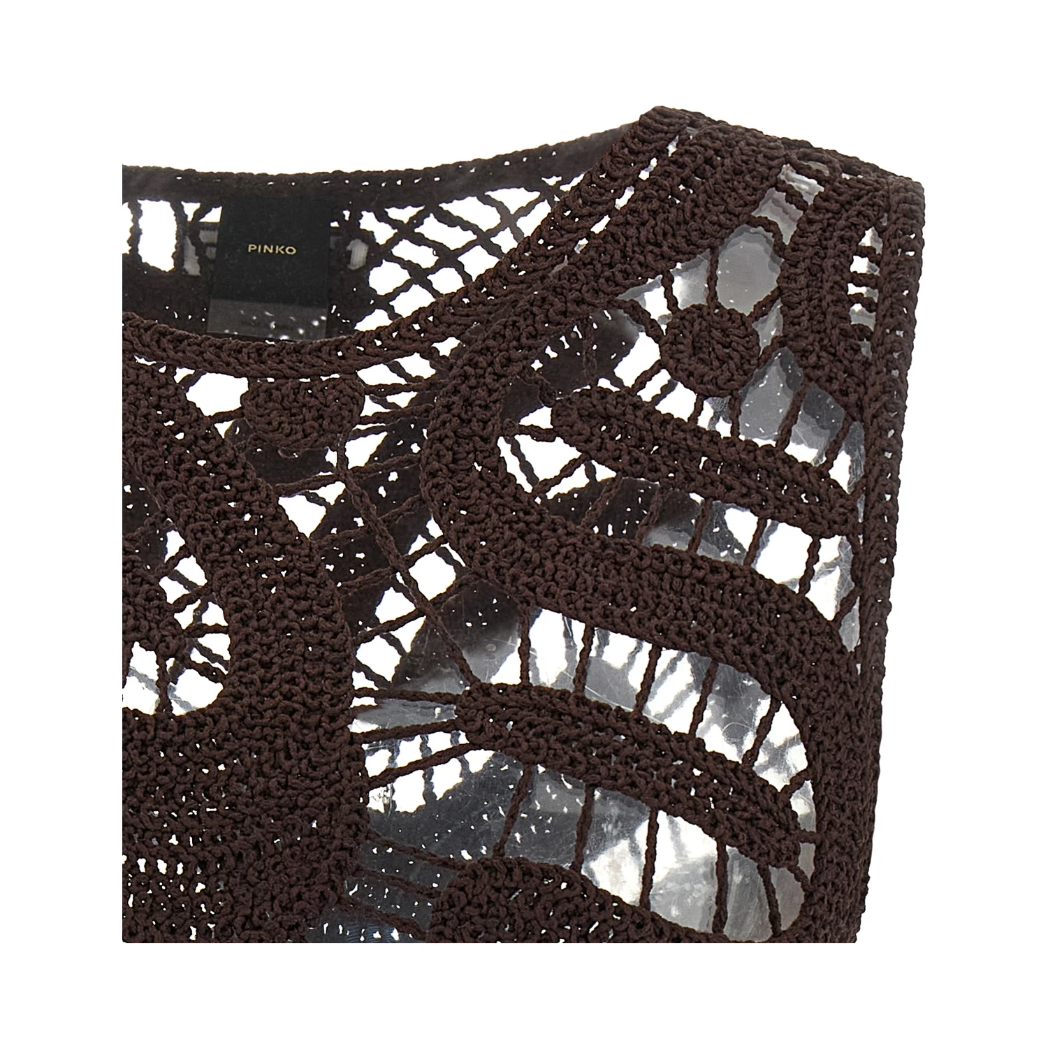 Brown Viscose Blouse