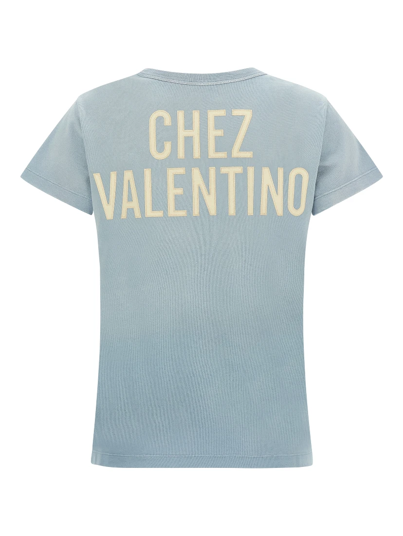 Blue Cotton T-Shirt