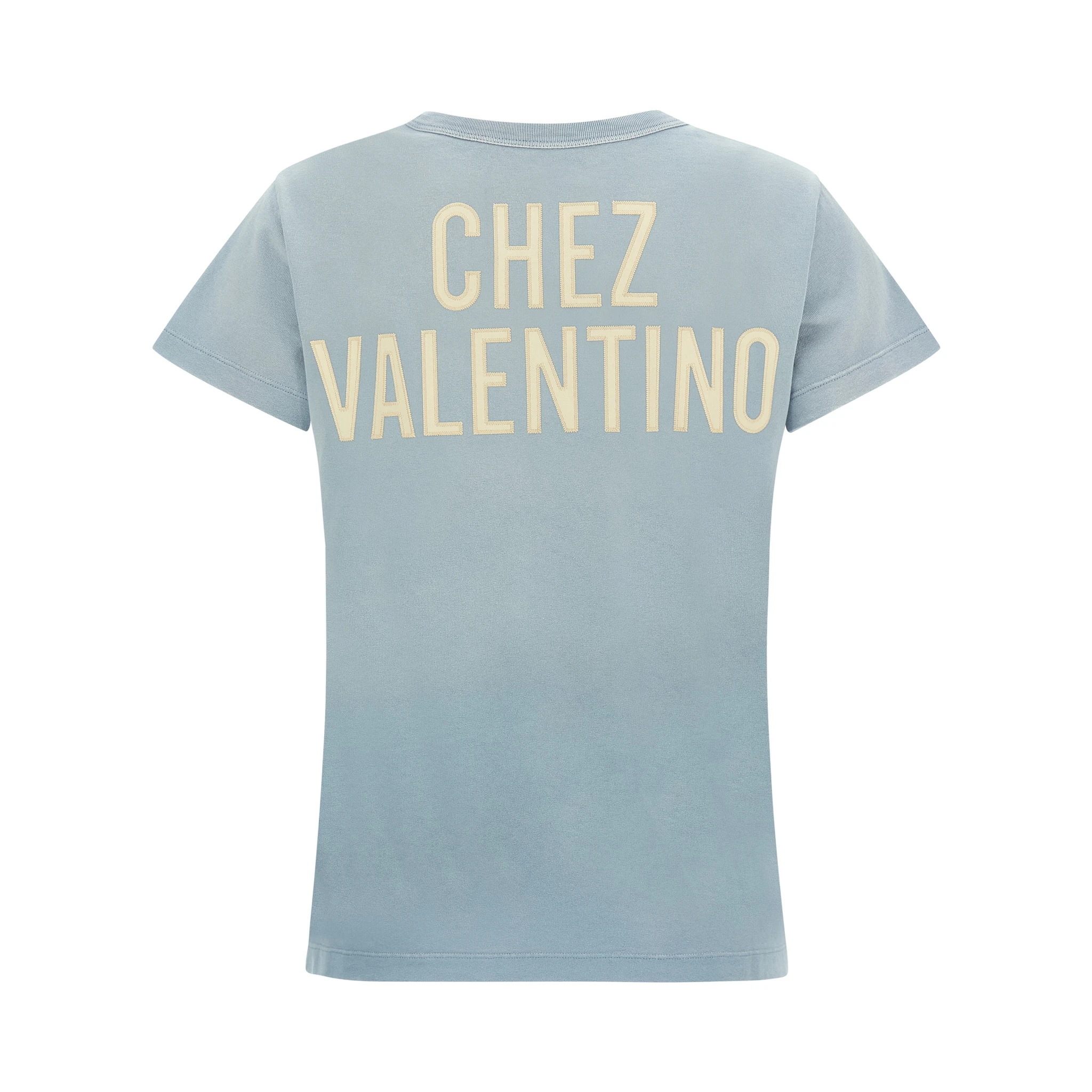 Blue Cotton T-Shirt