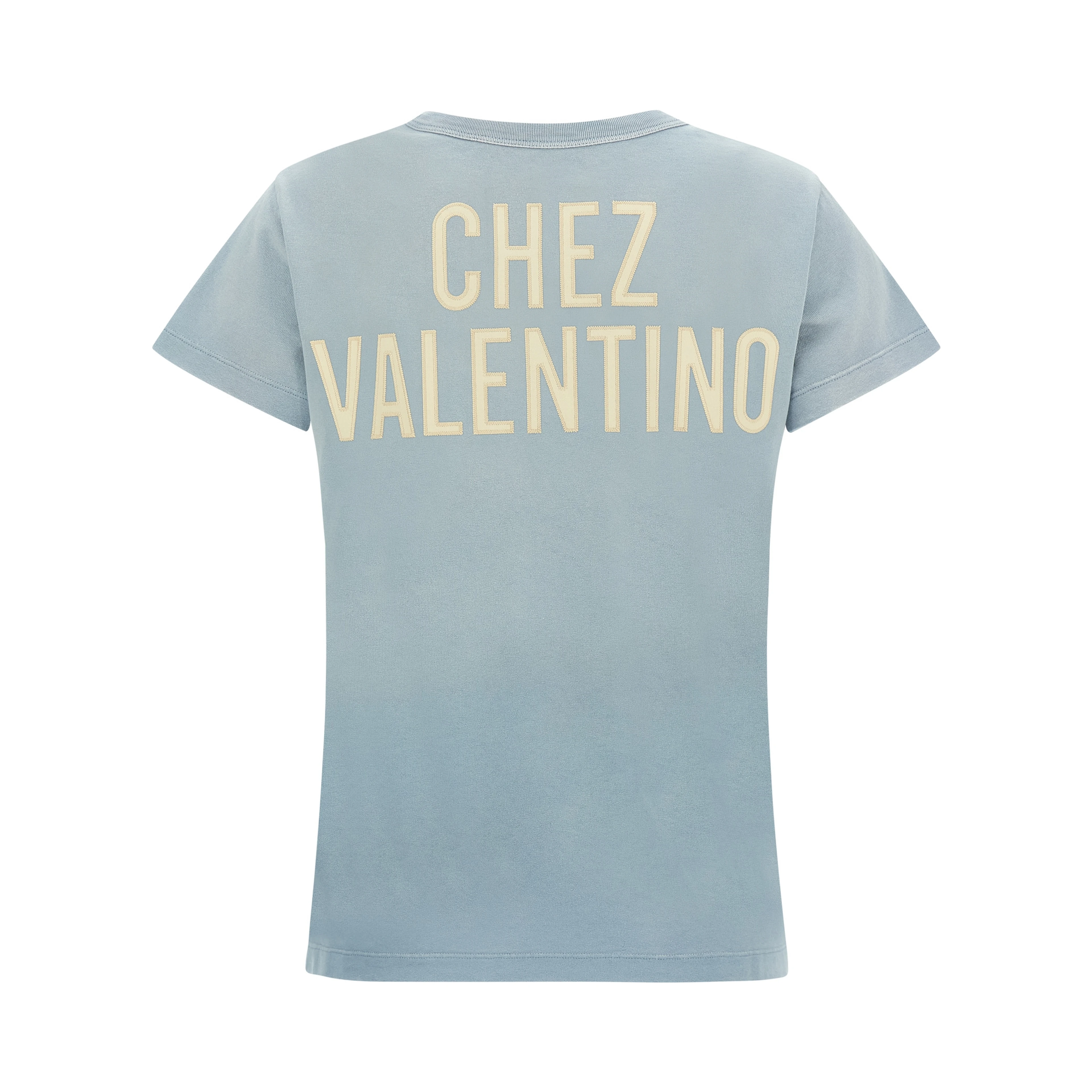 Blue Cotton T-Shirt