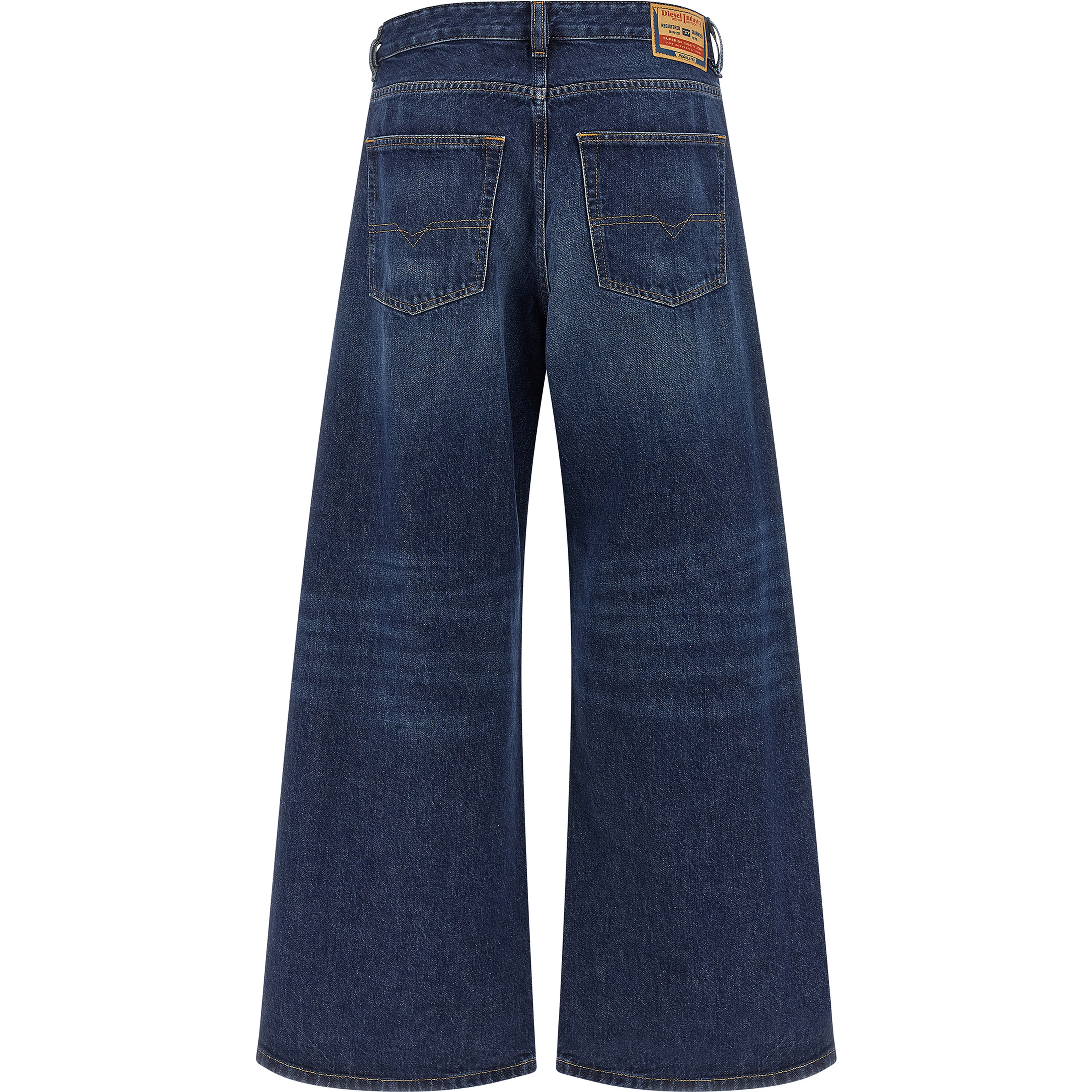 Blue Cotton Jeans Denim