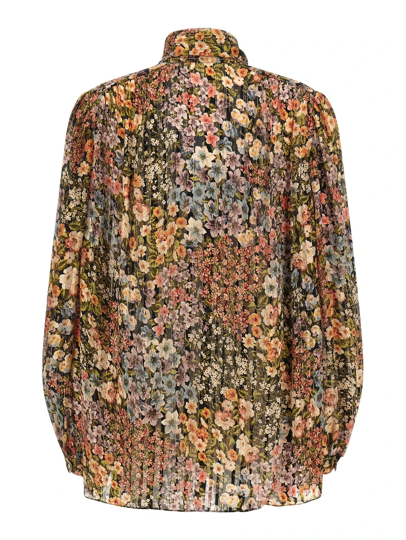 Multicolor Silk Blouse