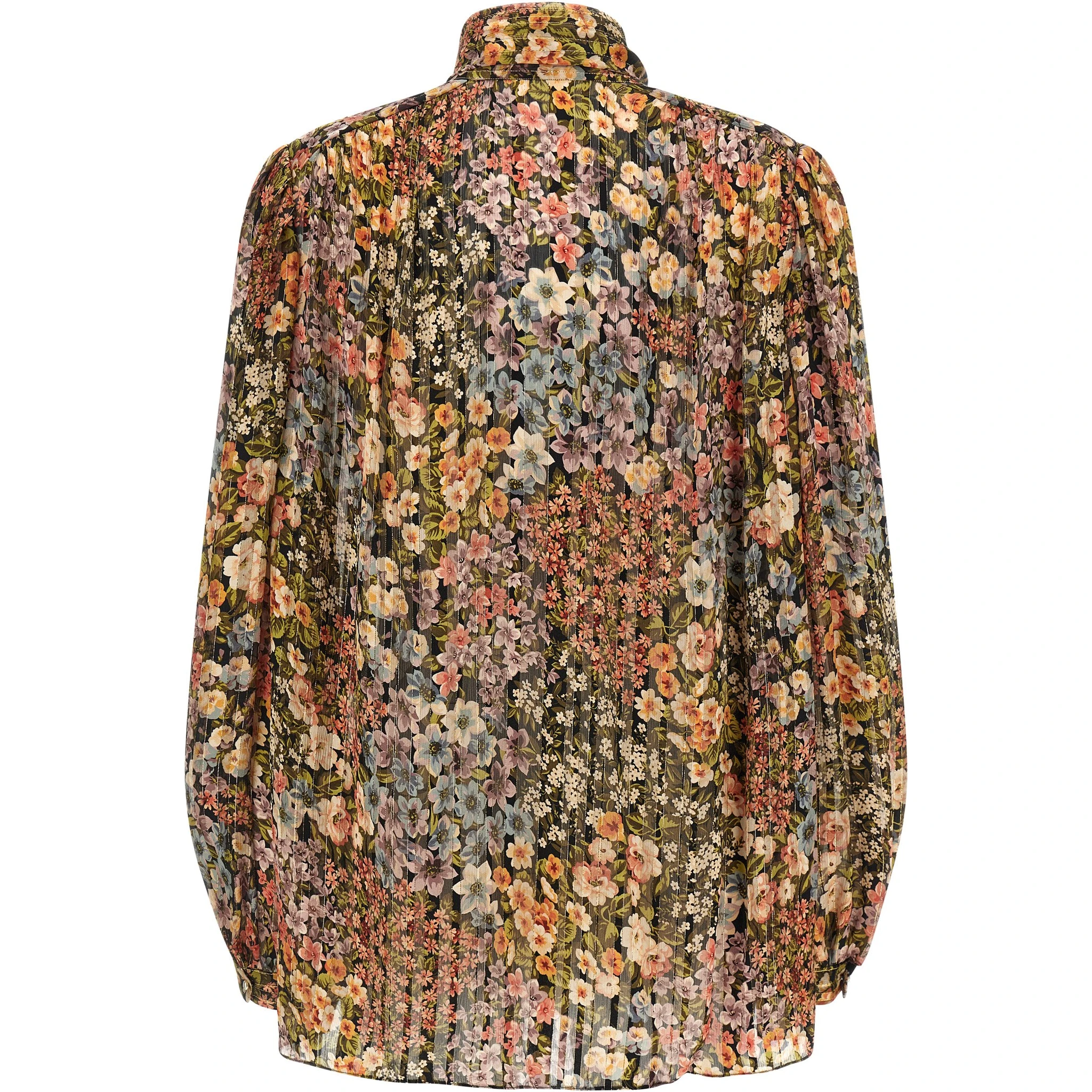 Multicolor Silk Blouse