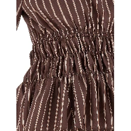 Brown Viscose Pattern Shirt