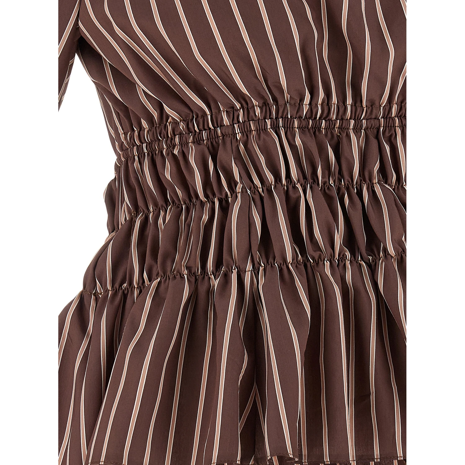 Brown Viscose Pattern Shirt