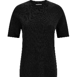 Black Cotton T-Shirt